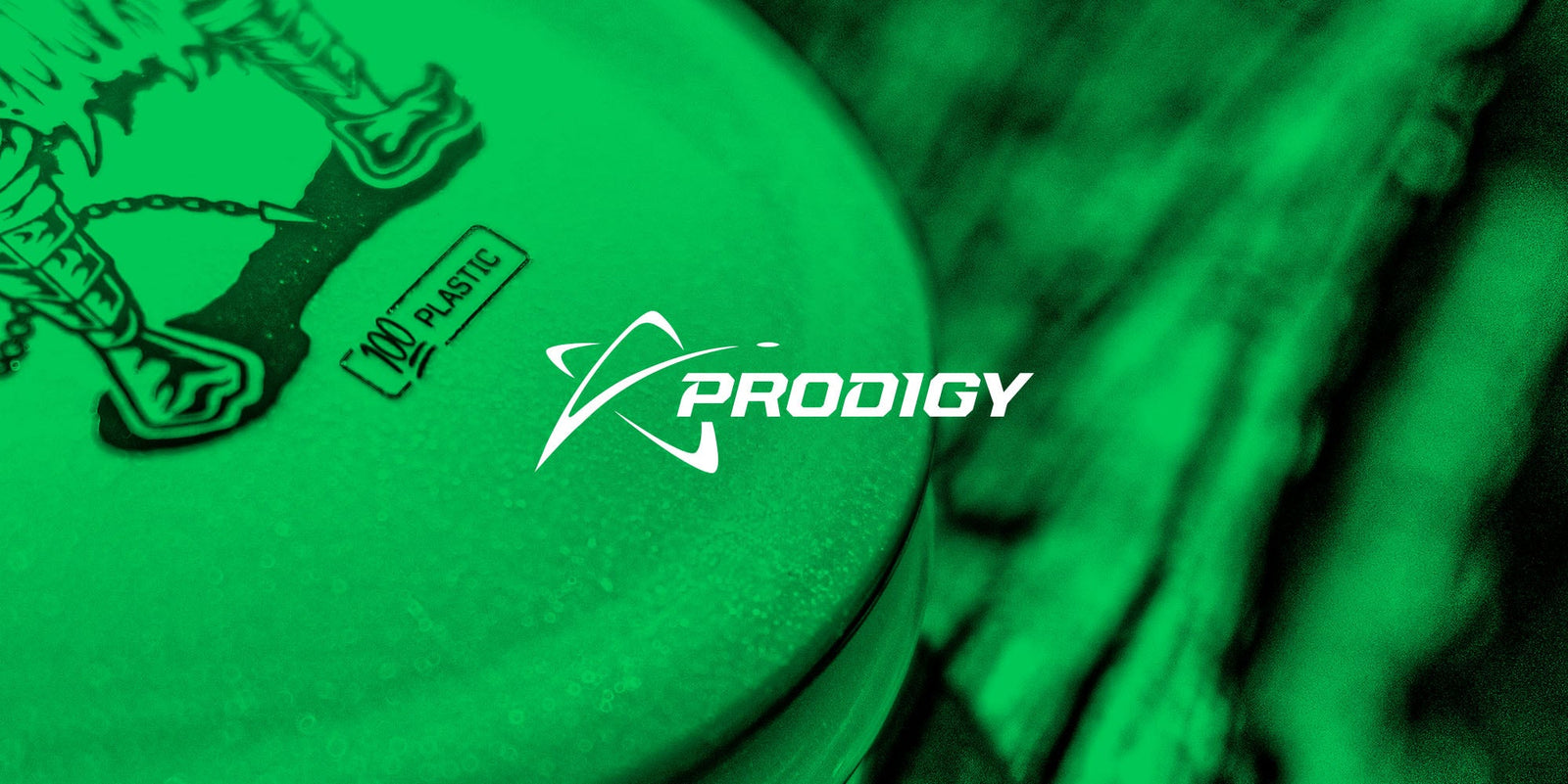 Prodigy Logo over 100 Plastic Discs