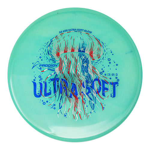 Prodigy A5 400 Ultra Soft GLOW Plastic - "Twilight Tide" Stamp