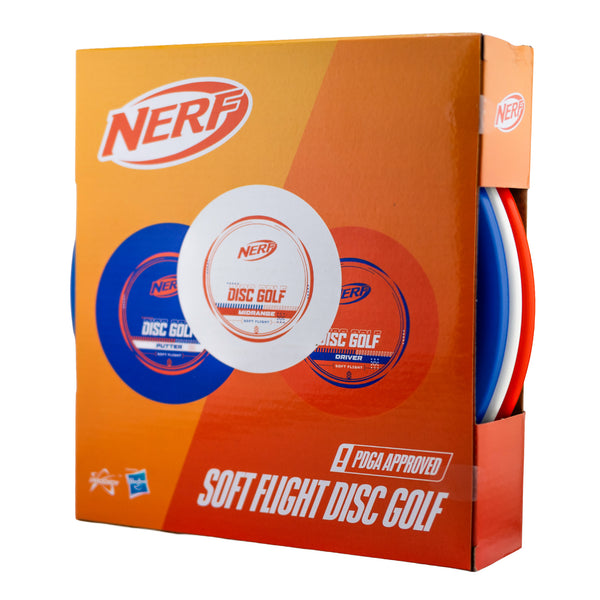 NERF Soft Flight - 3 Disc Set
