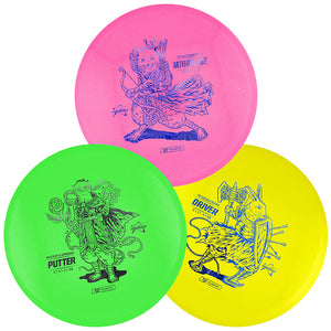 100 Plastic 3-Disc Set