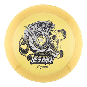 Prodigy Feedback 400 Gold Glimmer Plastic - Kevin Jones "He's Back" Stamp