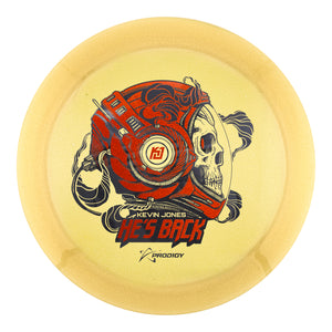 Prodigy Feedback 400 Gold Glimmer Plastic - Kevin Jones "He's Back" Stamp