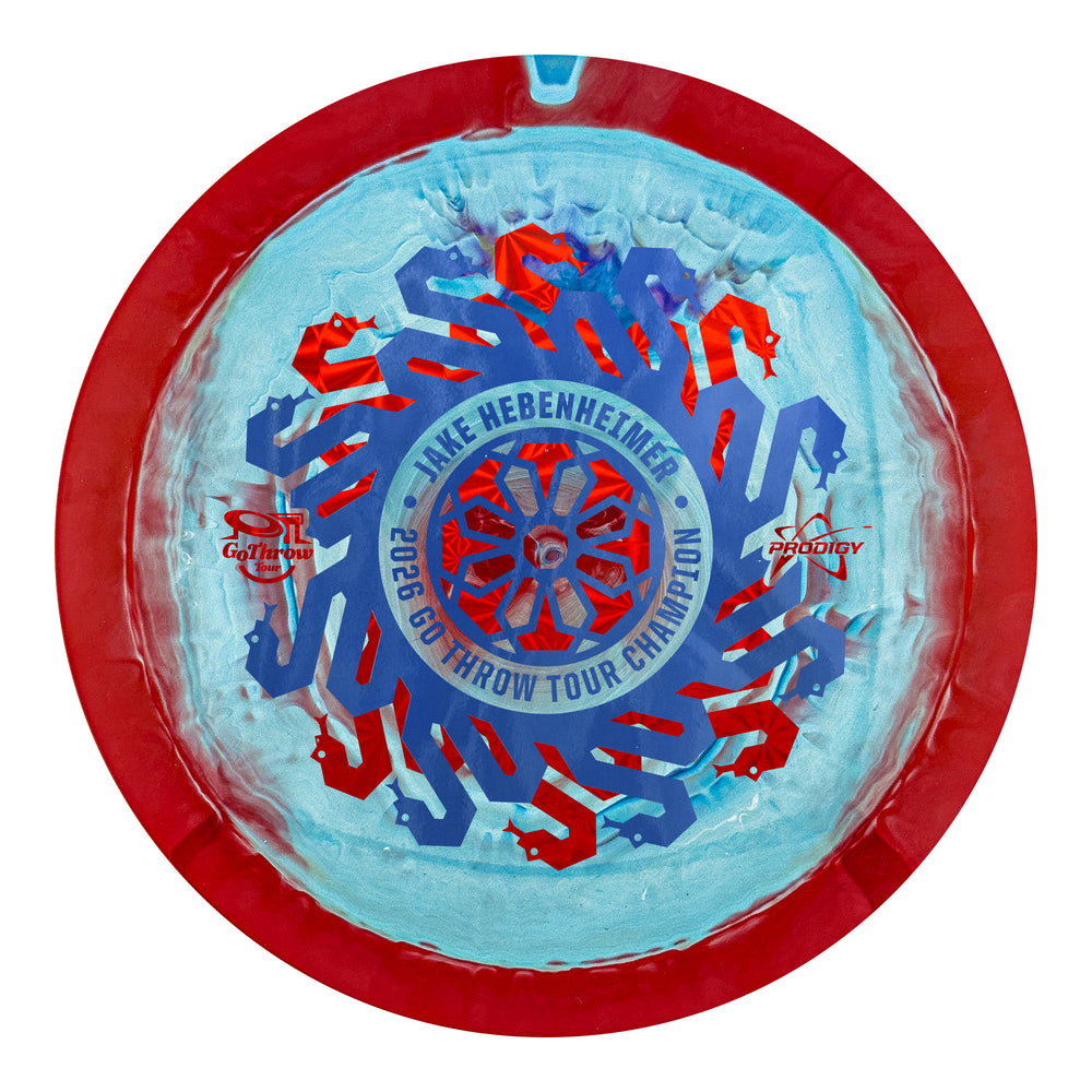 Prodigy Feedback 750 Spectrum Plastic - Jake Hebenheimer 2026 GoThrow Tour Champion Stamp