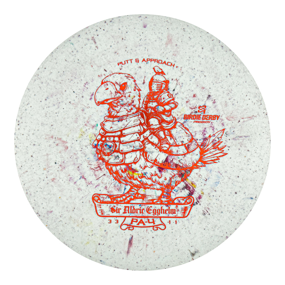 Prodigy PA-4 300 Soft Fractal Plastic - 2025 Birdie Derby Stamp