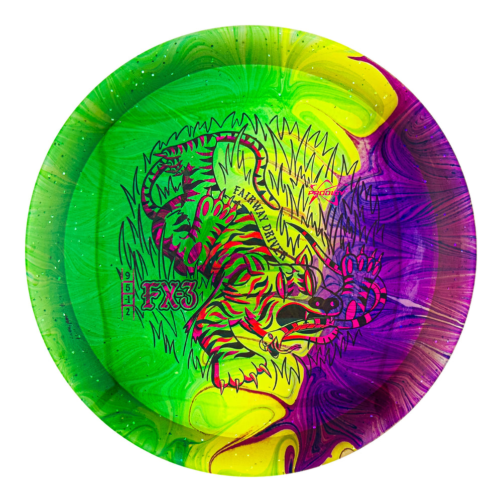 Prodigy FX-3 750 Glimmer Plastic - Snake Hunter Stamp X Reidiculous Concepts Dye