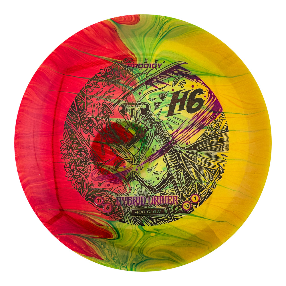 Prodigy H6 400 Glow Plastic - Slasher Stamp X Reidiculous Concepts Dye