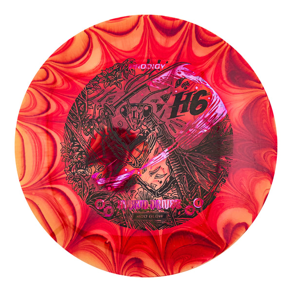 Prodigy H6 400 Glow Plastic - Slasher Stamp X Reidiculous Concepts Dye