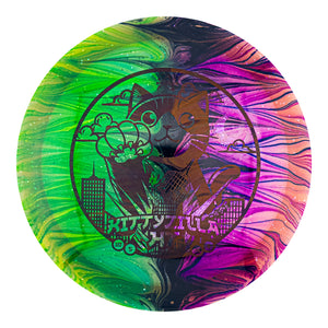 Prodigy H7 750 Glimmer Plastic - Kittyzilla Returns Stamp X Reidiculous Concepts Dye