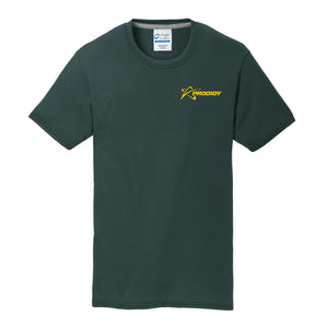 Prodigy Soft Feel Performance Men's T-Shirt - Flight Flag Crest - Dark Green