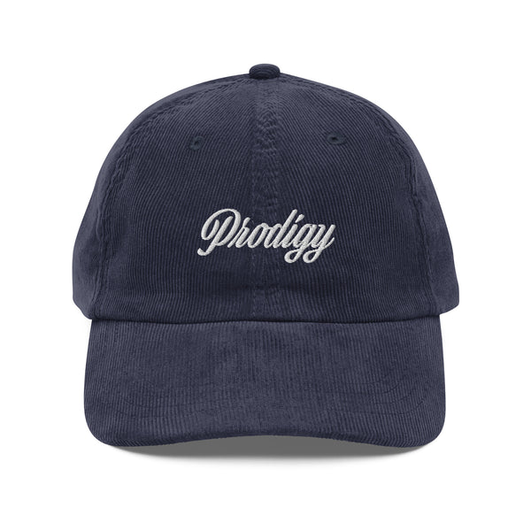 Prodigy Vintage Corduroy Cap - Script Wordmark