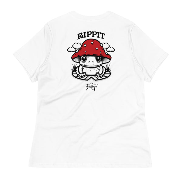Prodigy Women's Relaxed T-Shirt - Rippit (Red) Logo
